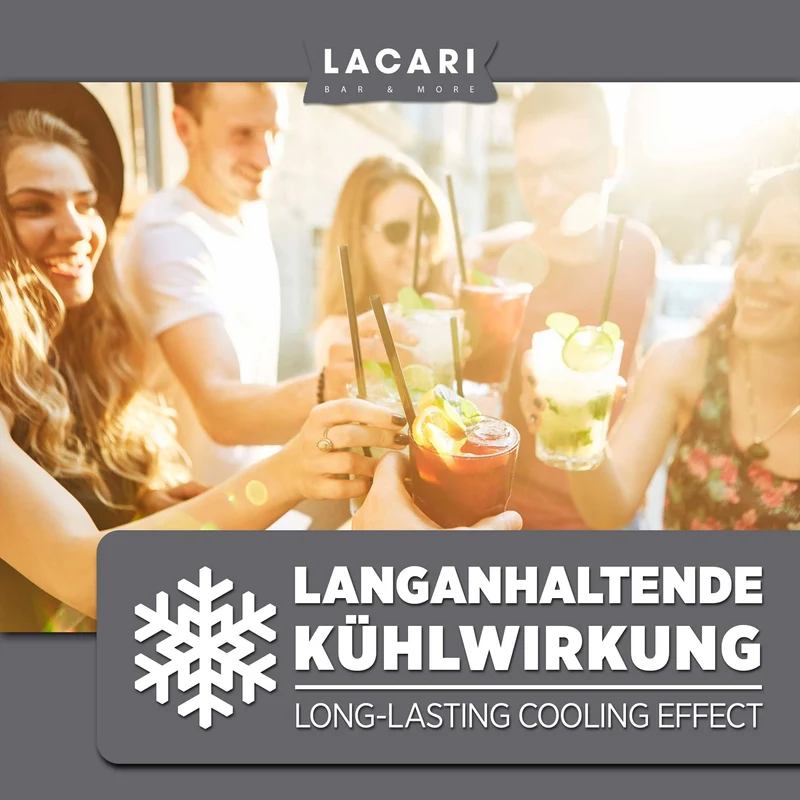 Edelstahl Eiswürfel