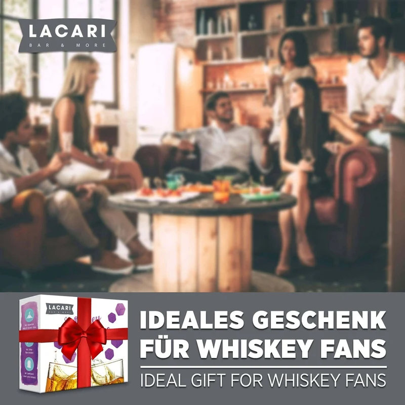 Whisky Kühlsteine - 9x Granit Steine