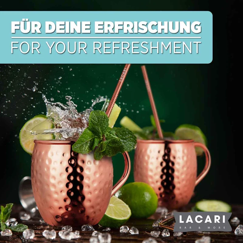 Moscow Mule Becher - 2er Set - 470ml