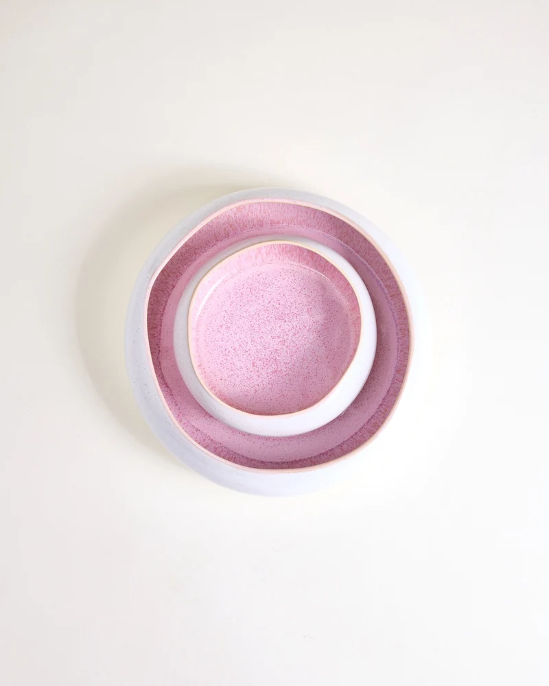 MaM x aripastaclub Servierschale organic Areia rosé