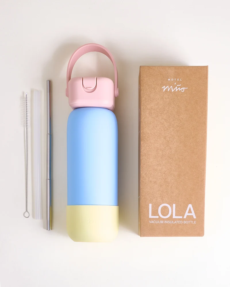 Lola Trinkflasche hellblau