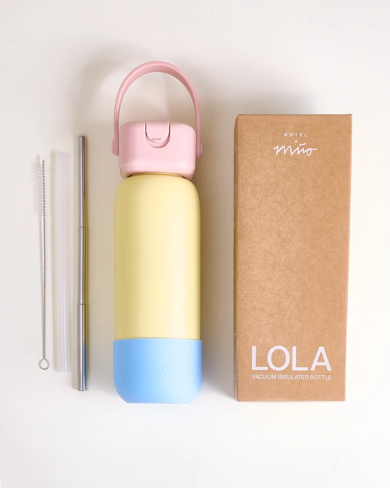 Lola Trinkflasche gelb
