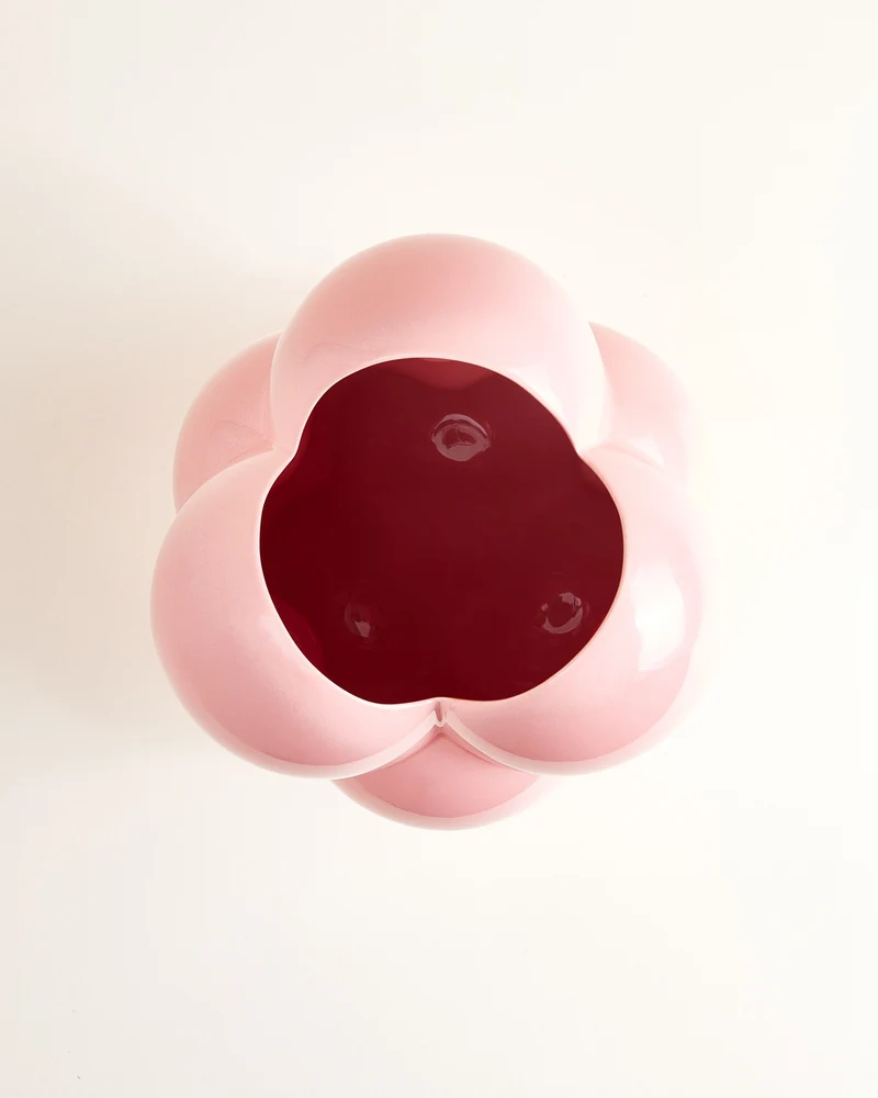 MaM x Patrick Vogel Vase L rosa orange