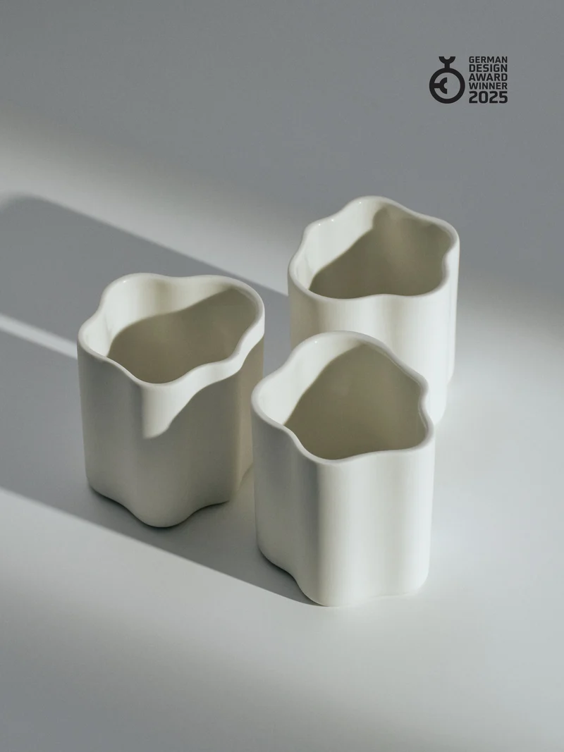 Cloud Jar small, white, set of 3