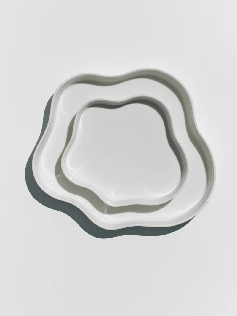 Cloud Tray Set, two sizes