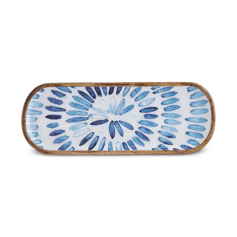 Karaca Home Mango Servierplatte, Blau