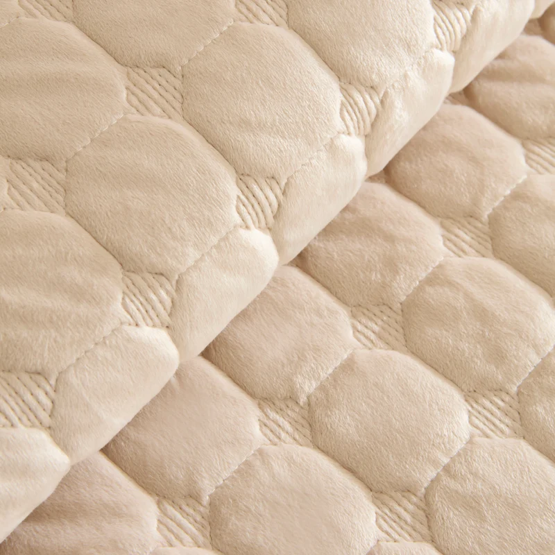 Karaca Alice Tagesdecken-Set, Doppelbett, Beige
