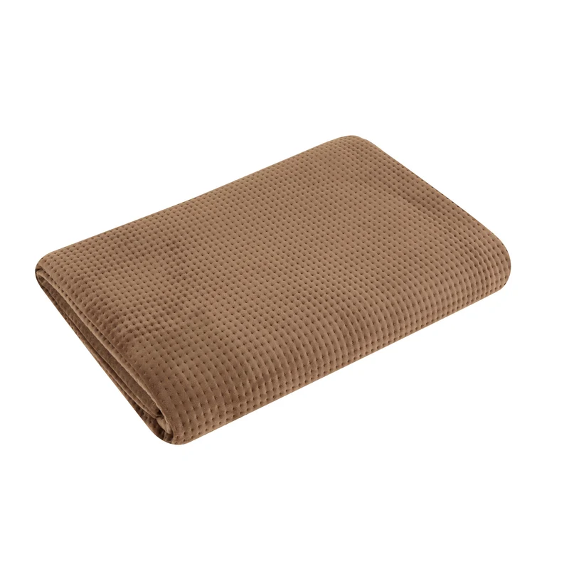 Karaca Chloe Tagesdecke, Doppelbett, Braun