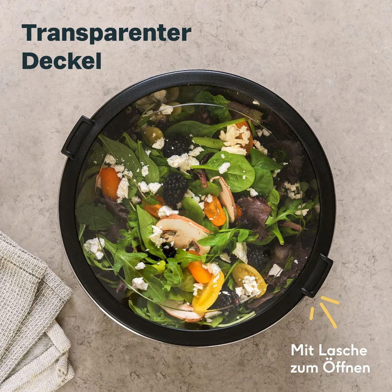 Edelstahlschüssel 5 Liter