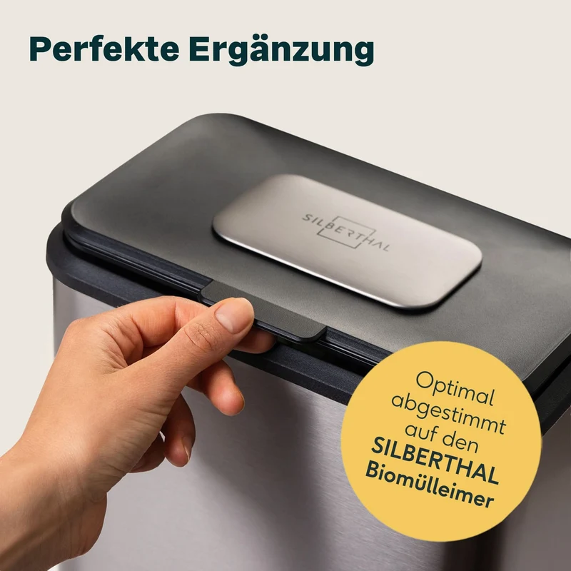 6x Aktivkohlefilter für Biomülleimer 4 Liter
