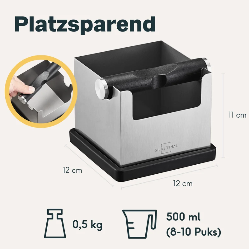 Abklopfbehälter
