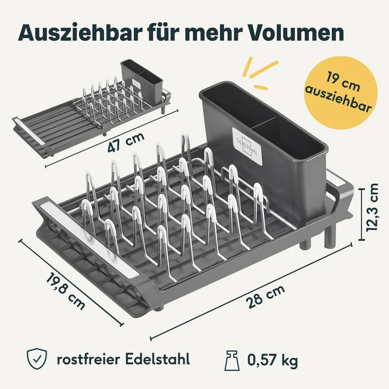 Geschirr Abtropfgestell klein
