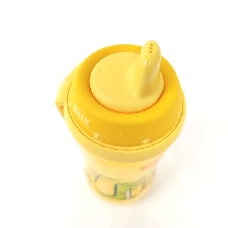 NUK Kiddy Cup Baby Trinklernflasche 300ml mit Hardspout Trinkschnabel 12m+