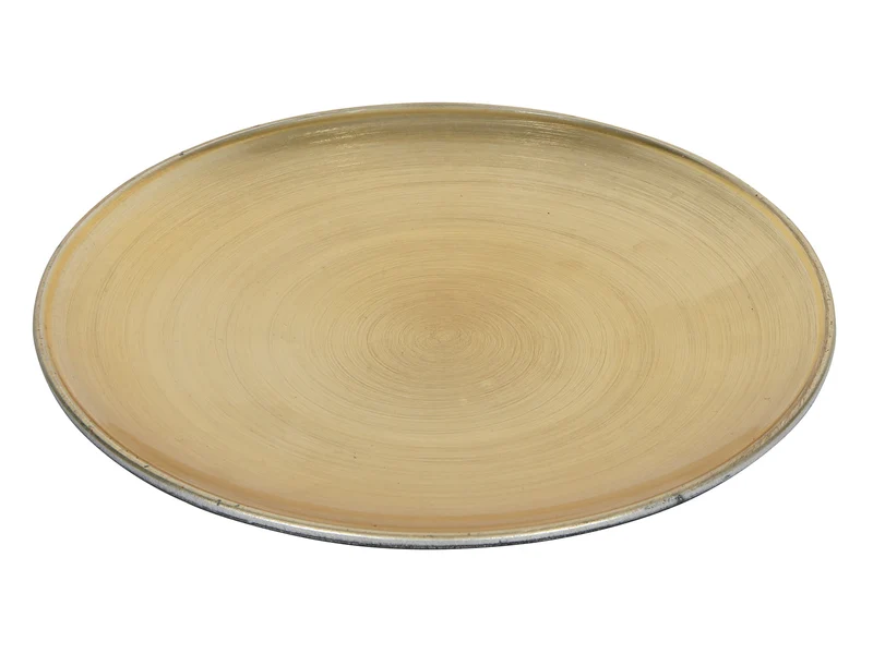 Onderbord metallic goud Ø15cm
