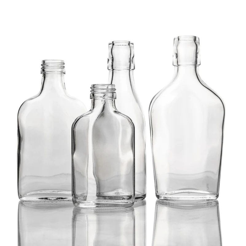 48er-Set Taschenflaschen 100 ml & 200 ml 4 Sorten