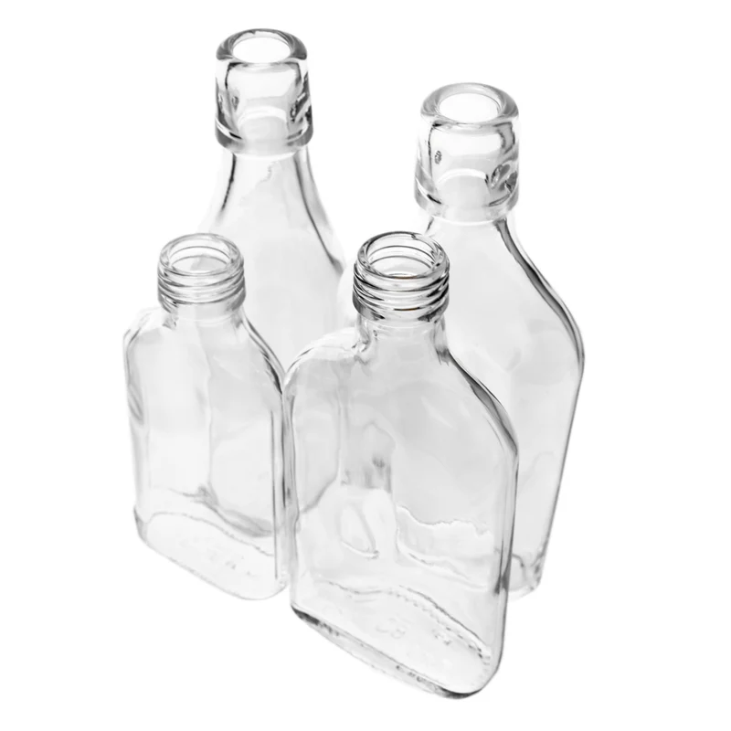 48er-Set Taschenflaschen 100 ml & 200 ml 4 Sorten