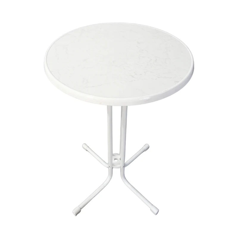 Stehtisch weiß ⌀ 80cm