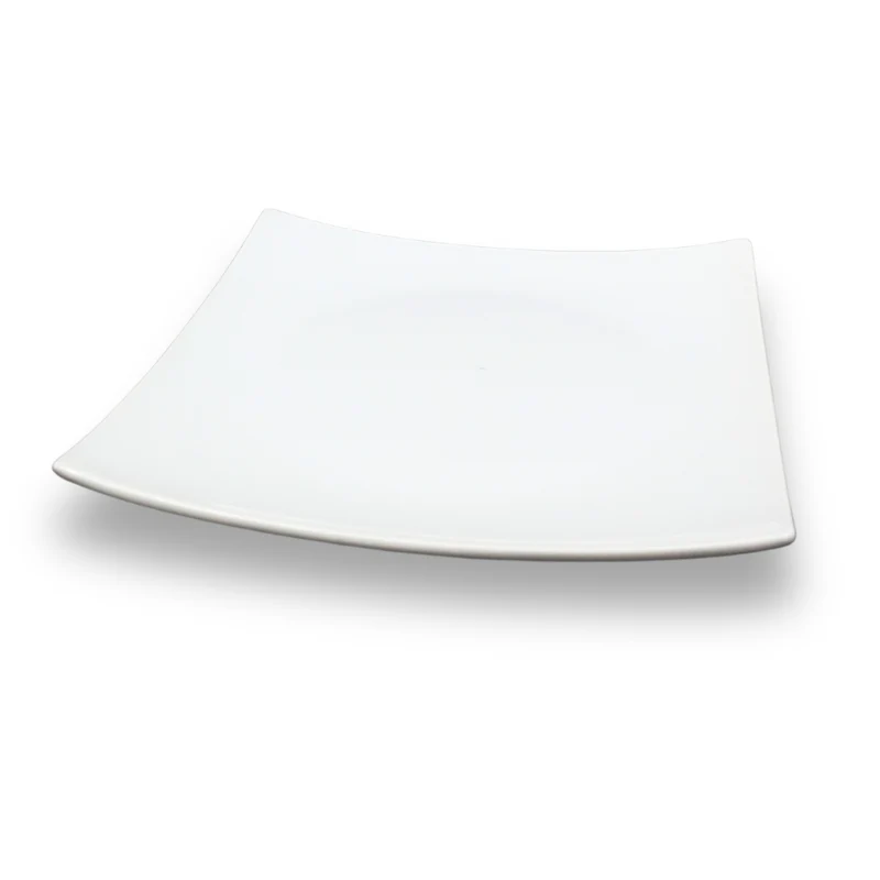 Teller eckig gewölbt 19cm x 19cm