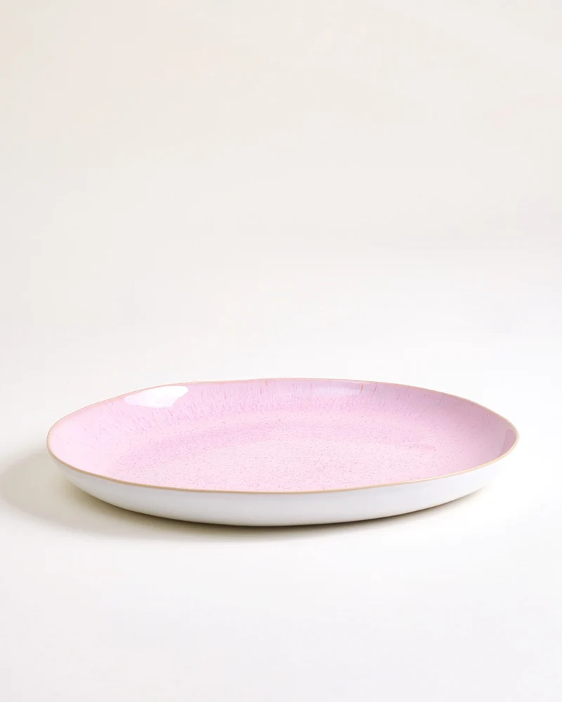 MaM x aripastaclub Teller groß organic Areia rosé