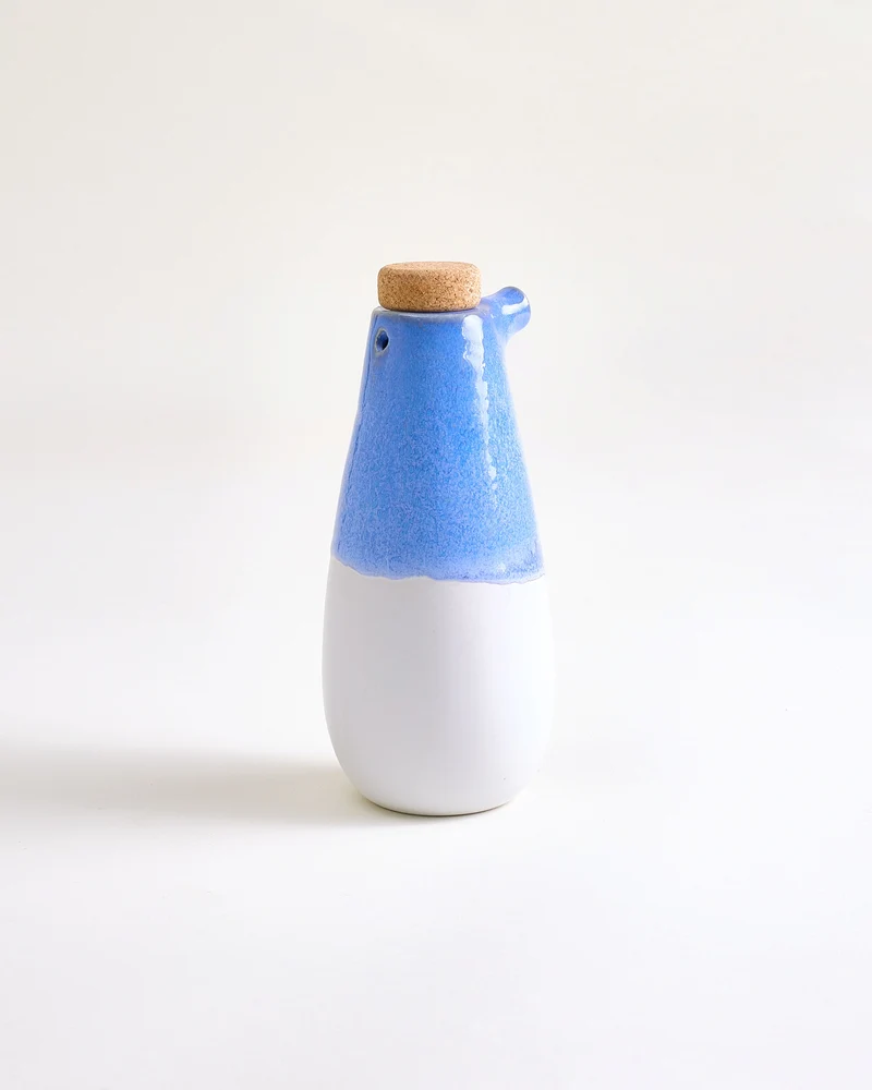 Coimbra Essig- & Ölflasche cornflower