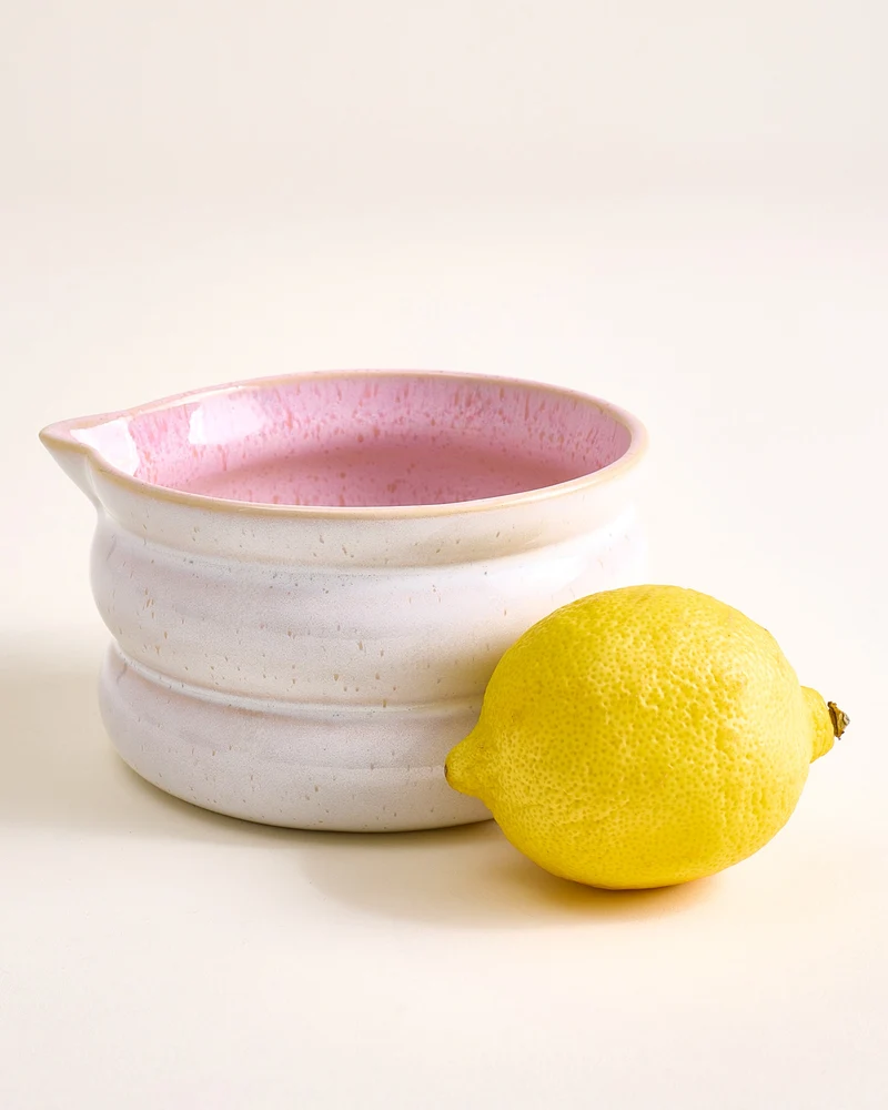 Areia Matcha Schale bubble rosé