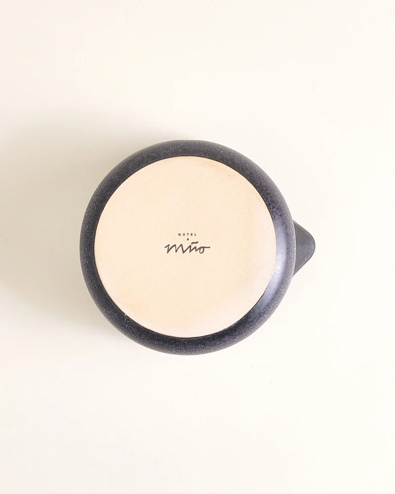 Turmalina Matcha Schale bubble schwarz