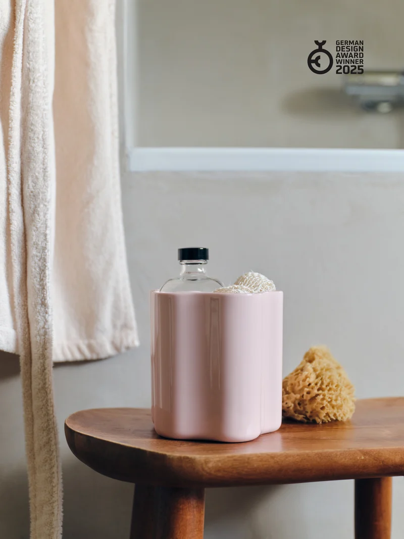 Cloud Jar Set, milky pink, small + medium