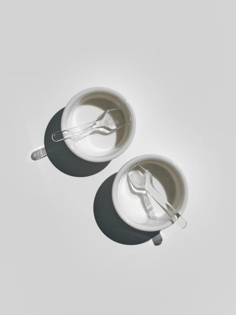 Gelato Cups & Spoons, 2x set of 2