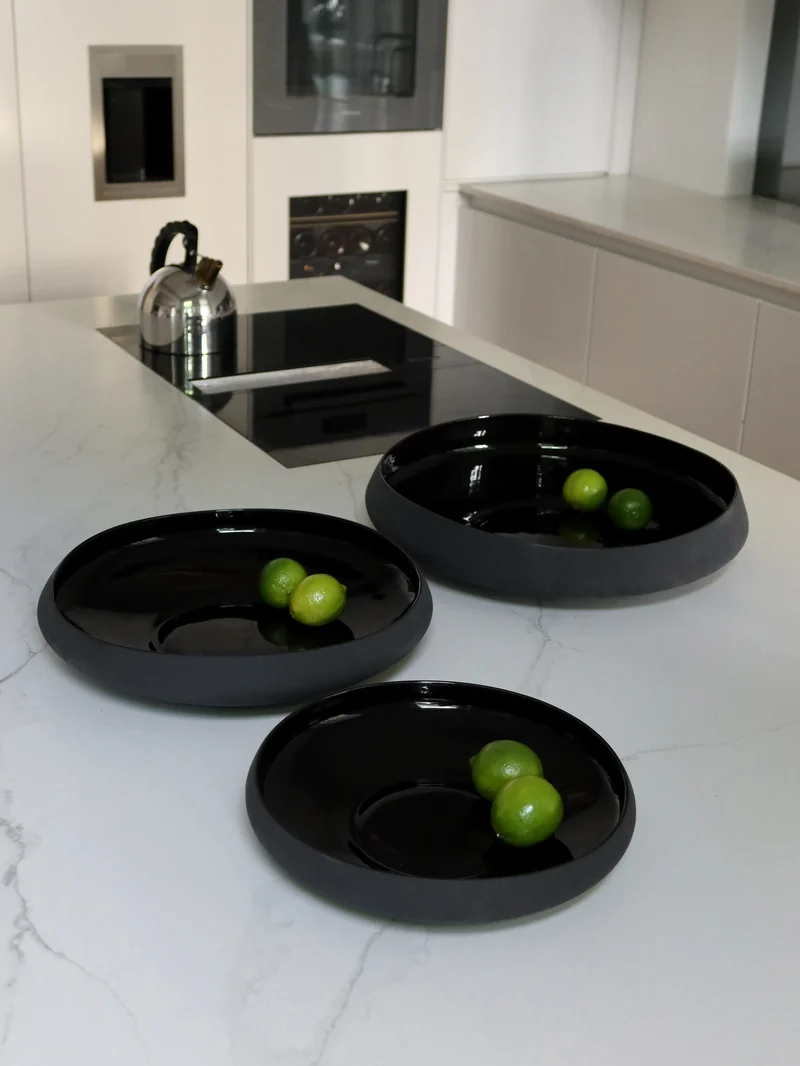 Centerpiece Set, black, All 3 sizes