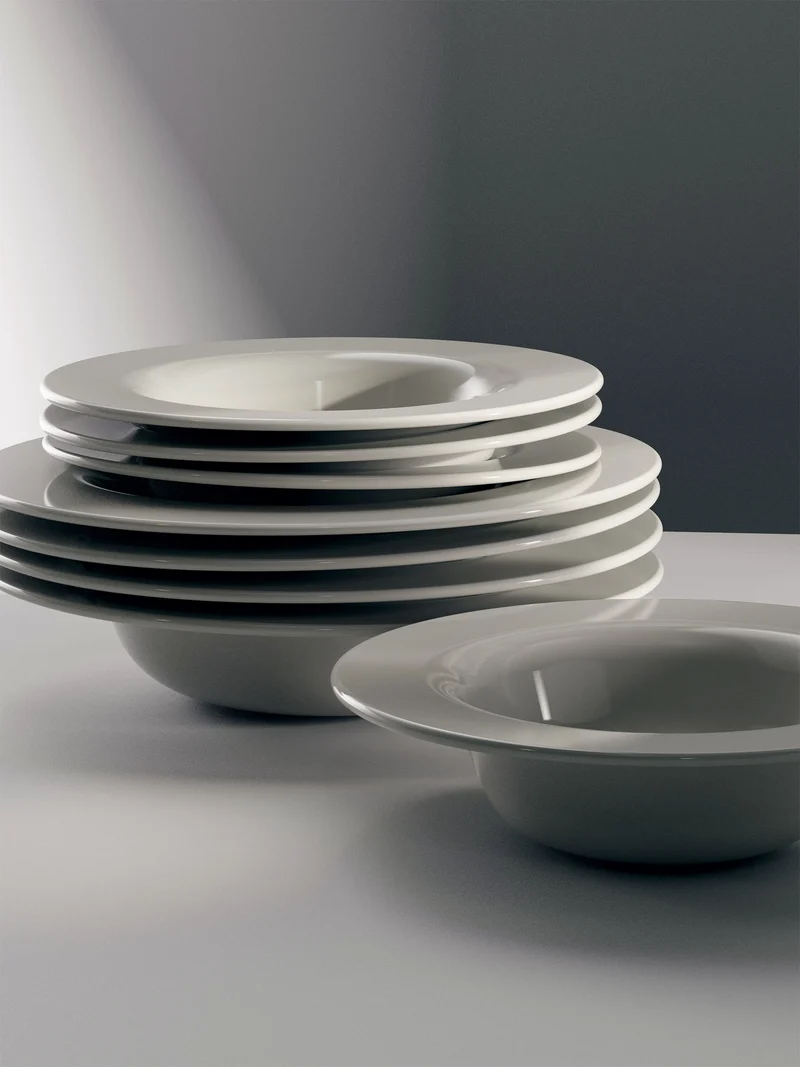 Deep Plate Set, 8 pieces