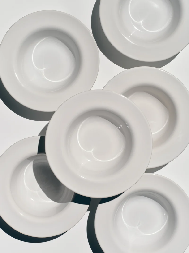 Small Deep Plate, set of 6