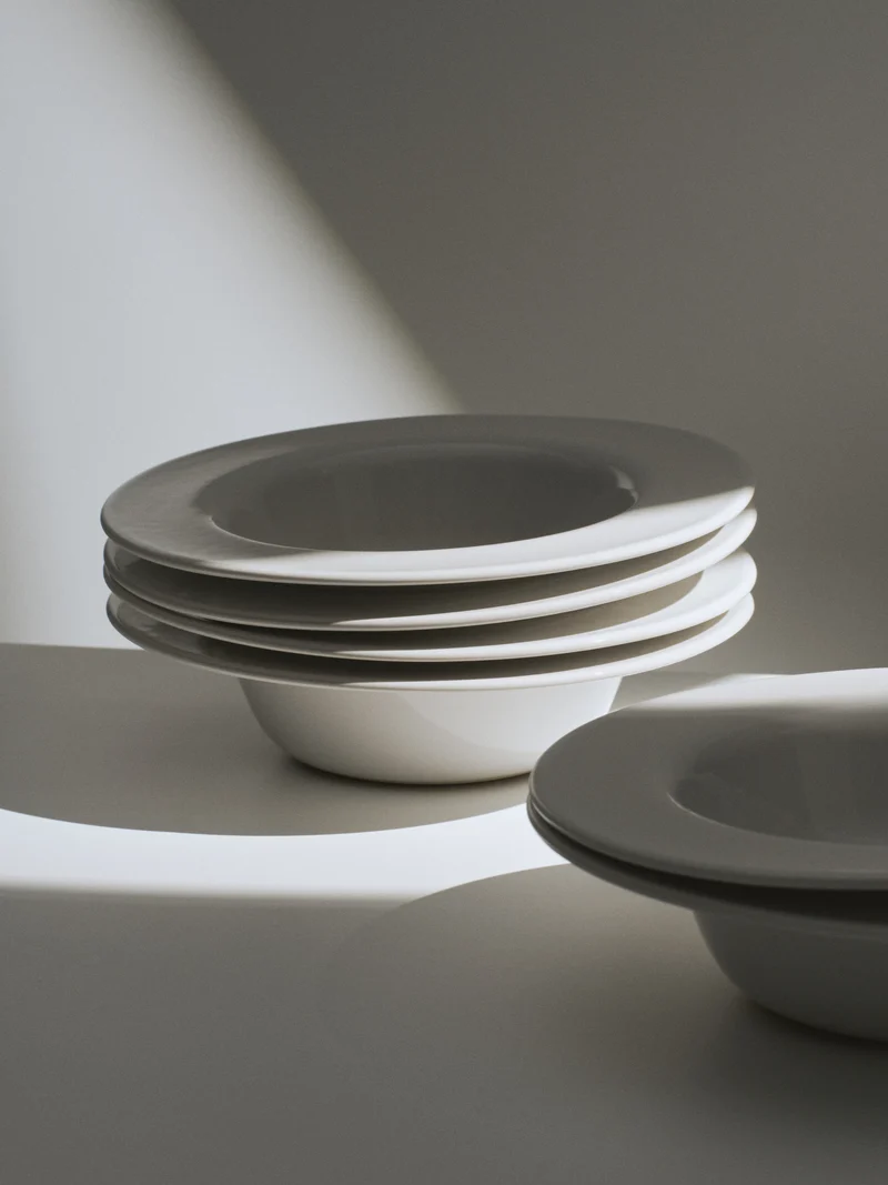 Small Deep Plate, set of 6