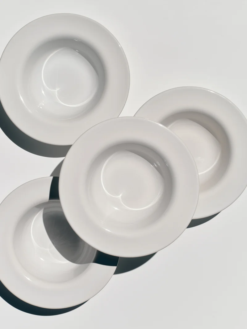 Small Deep Plate, set of 4