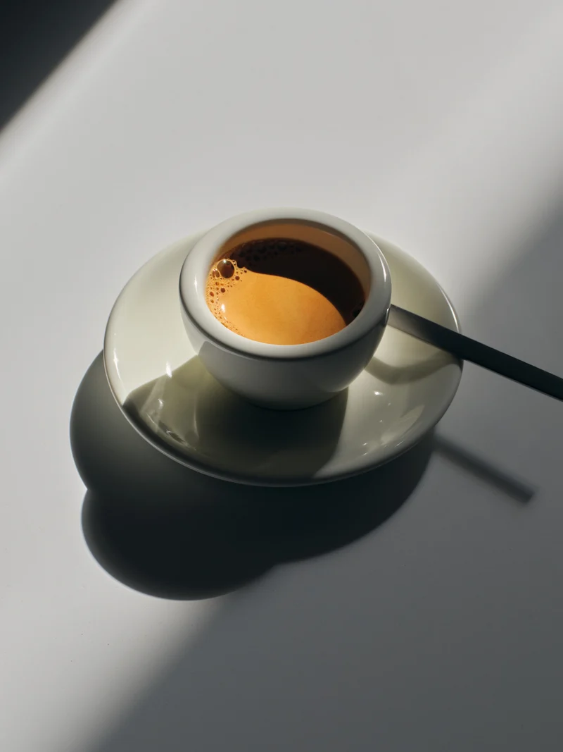 Espresso, creamwhite, set of 2
