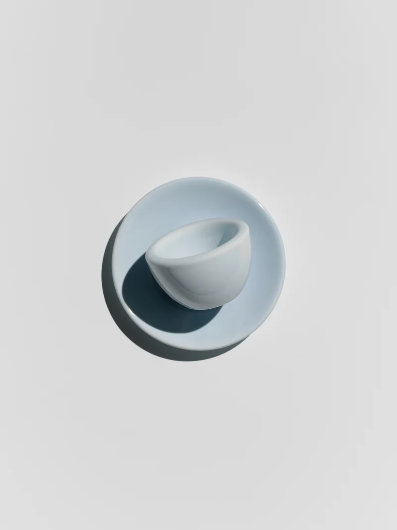 Espresso, baby blue, set of 2