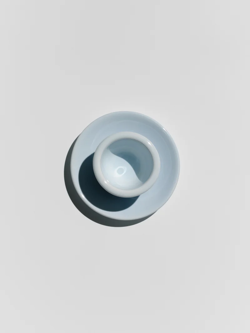 Espresso, baby blue, set of 2