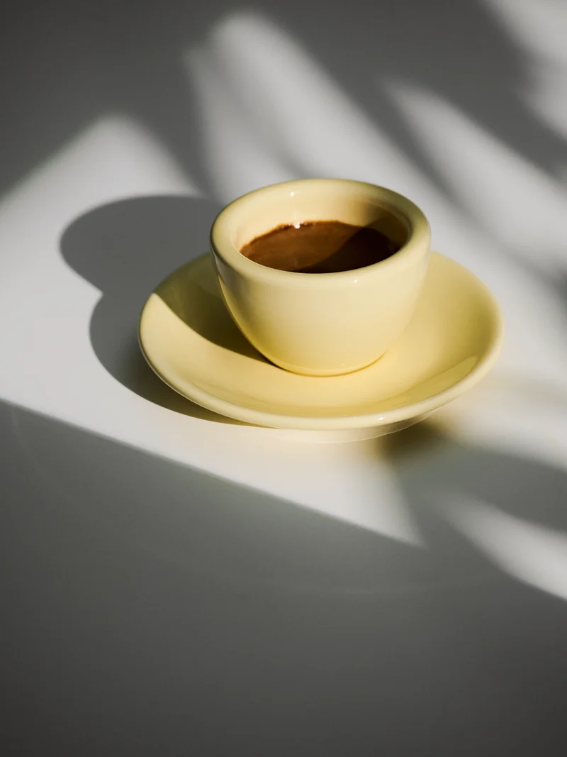 Espresso, butter, set of 2