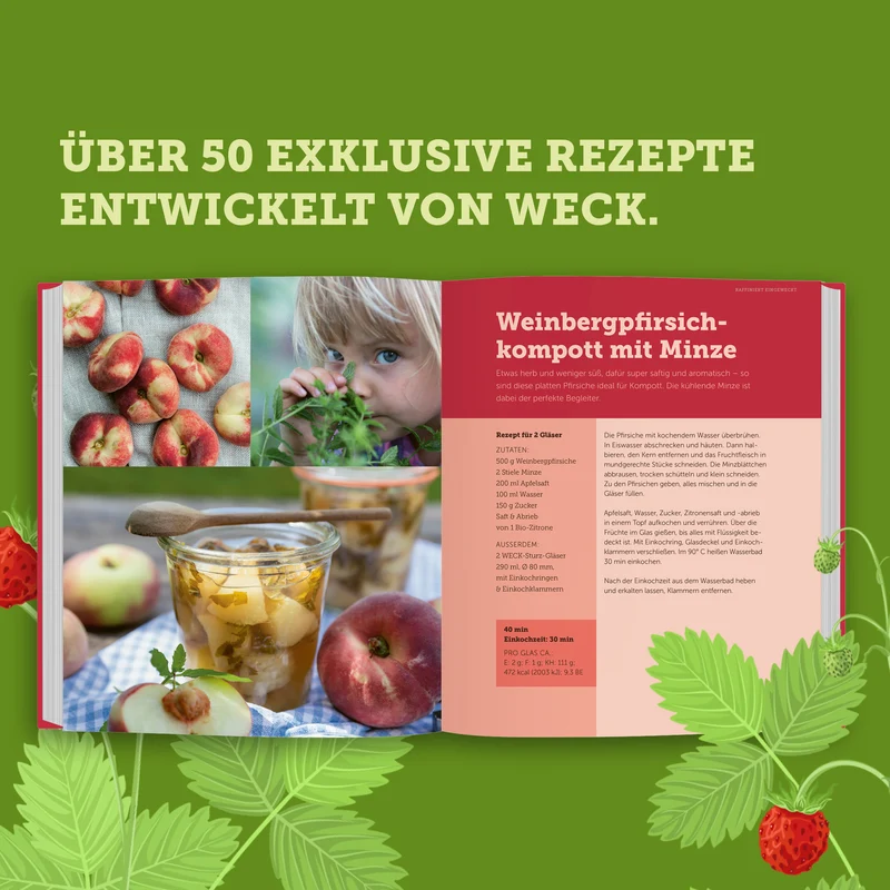 NEU! Das Original Einkochbuch zum Einkochen & Fermentieren