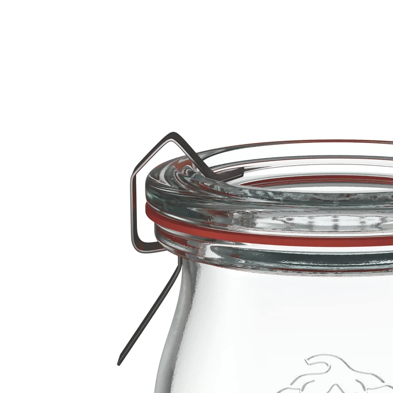 Tulpenglas 60 ml mit Glasdeckel (12 St.)