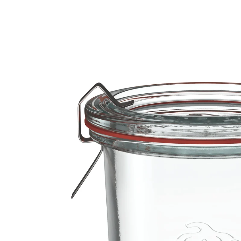 Sturzglas 900 ml mit Glasdeckel (6 St.)