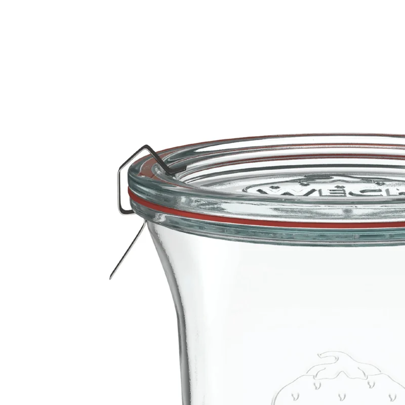 Quadroglas 700 ml mit Glasdeckel (6 St.)