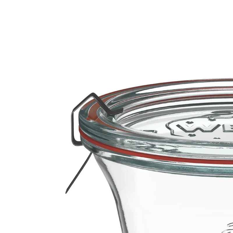 Quadroglas 200 ml mit Glasdeckel (6 St.)