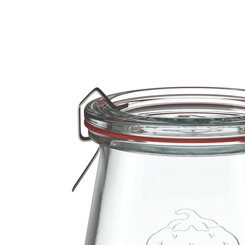 Tulpenglas 200 ml mit Glasdeckel (12 St.)
