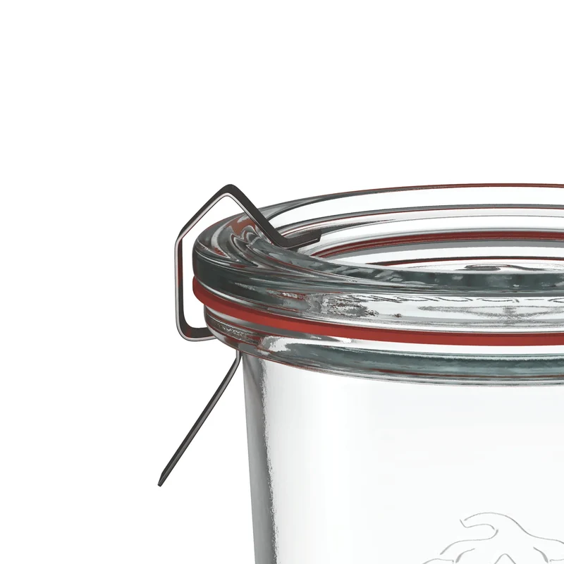 Sturzglas 115 ml mit Glasdeckel (12 St.)