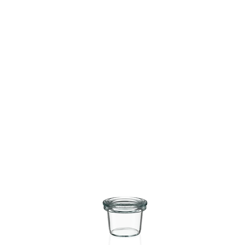 Sturzglas 25 ml mit Glasdeckel (12 St.)