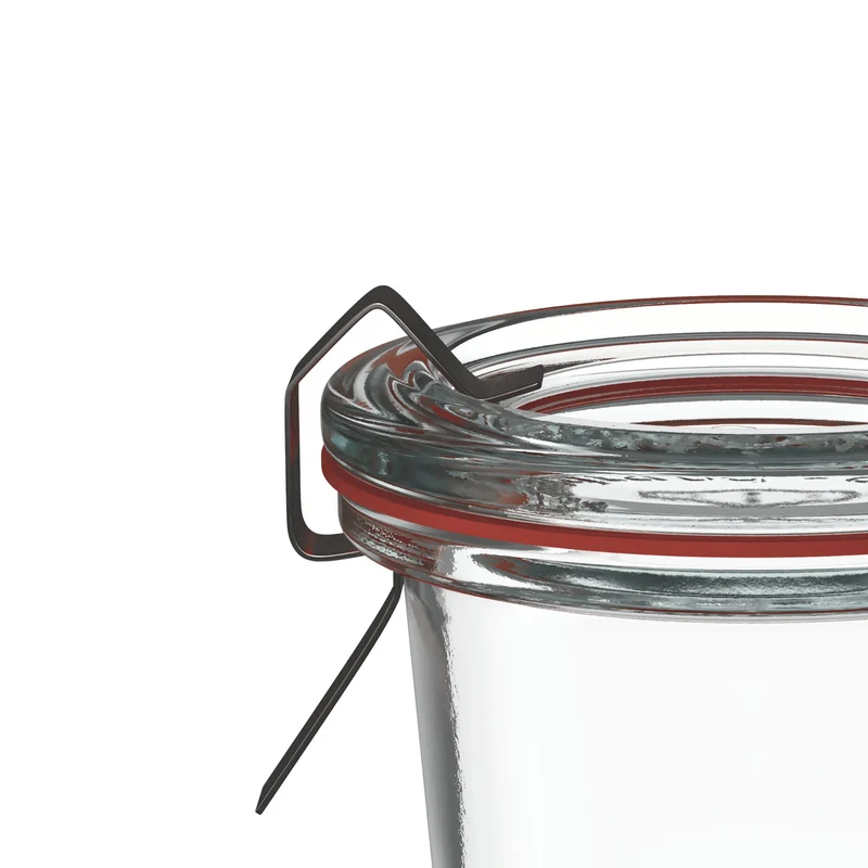 Sturzglas 25 ml mit Glasdeckel (12 St.)