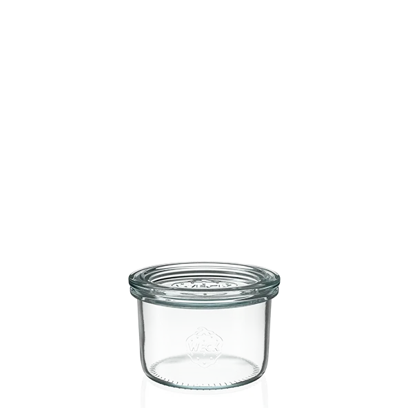 Sturzglas 150 ml mit Glasdeckel (12 St.)
