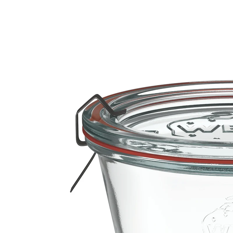Sturzglas 200 ml mit Glasdeckel (6 St.)