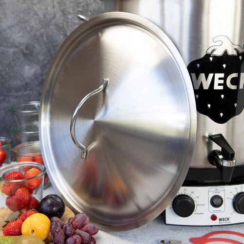 Deckel ⌀33,5cm aus Edelstahl für Einkochautomaten WAT 24 & 25