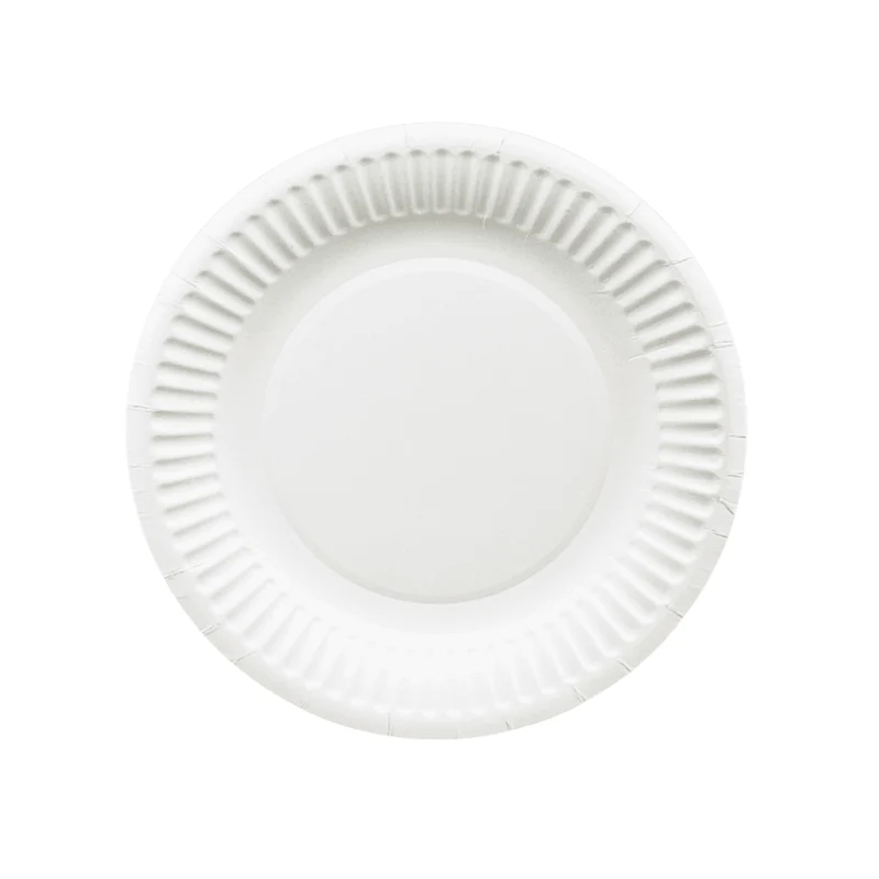 Pappteller ungeteilt 18 cm